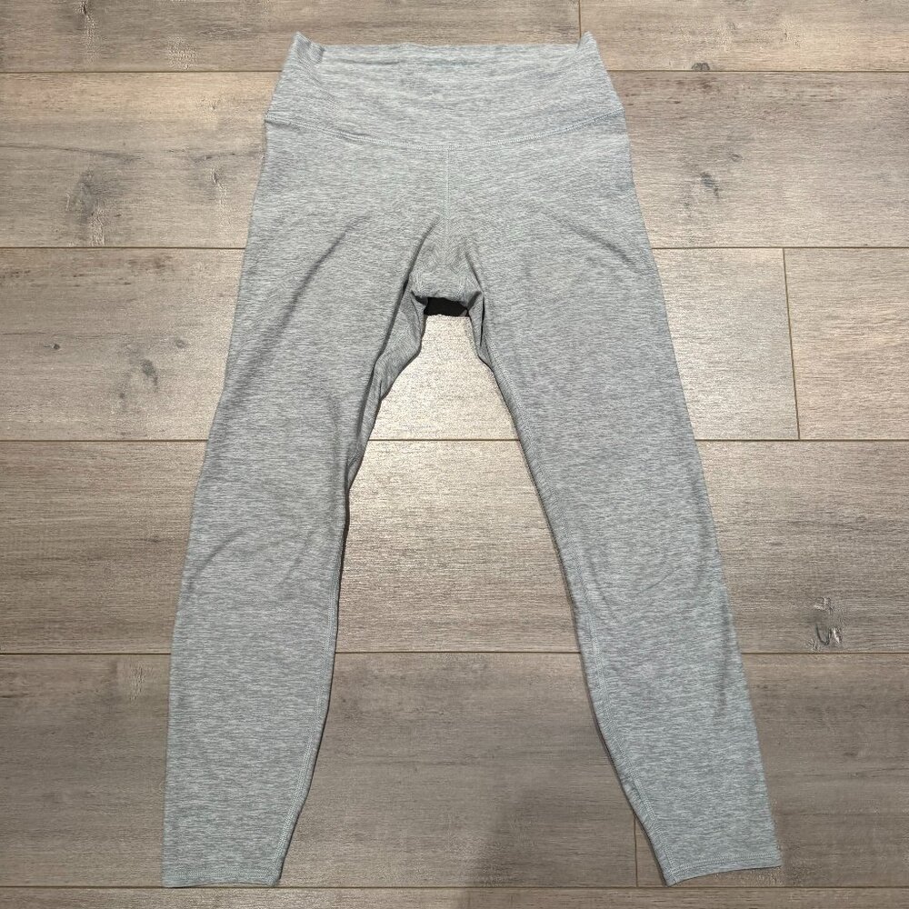 High-Waist Alosoft Lounge Legging (Grey Great Condition Size Small)
